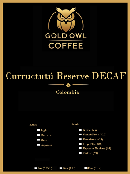 Currucutú Reserve DECAF | Colombia